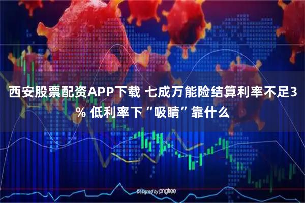 西安股票配资APP下载 七成万能险结算利率不足3% 低利率下“吸睛”靠什么